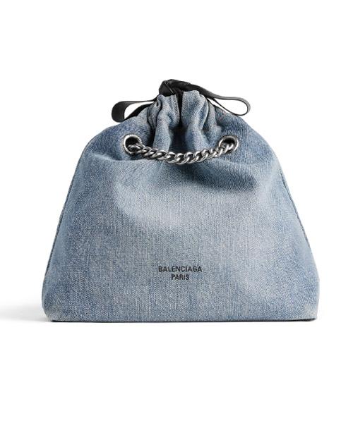 크러쉬 스몰 데님 토트백