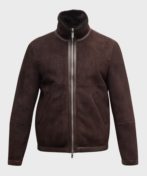 스웨이드 무스탕