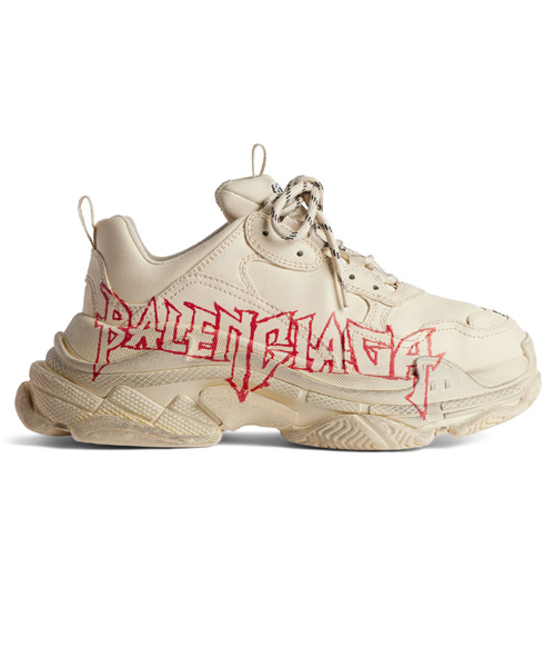 발렌시아가 DIY 메탈 스니커즈