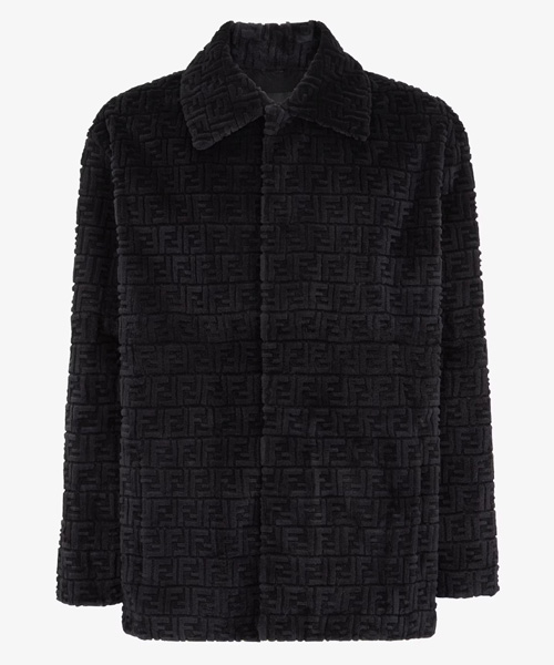 블랙 밍크 코트