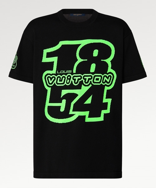 1854 그래픽 니트 티셔츠