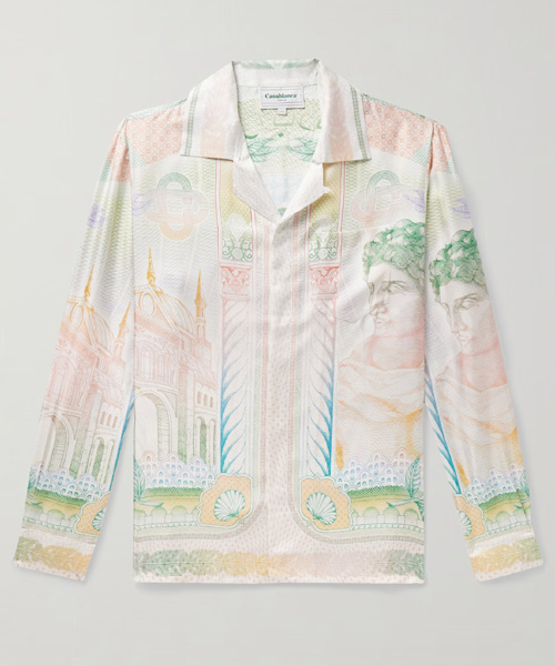 멀티컬러 라 모네 셔츠
