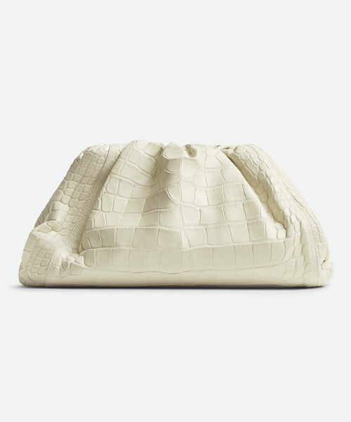 보테가베네타 악어 가죽 파우치