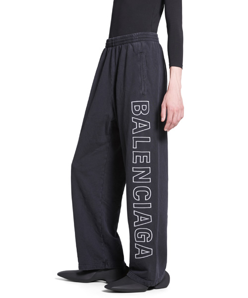 OUTLINE BAGGY 스웨트 팬츠