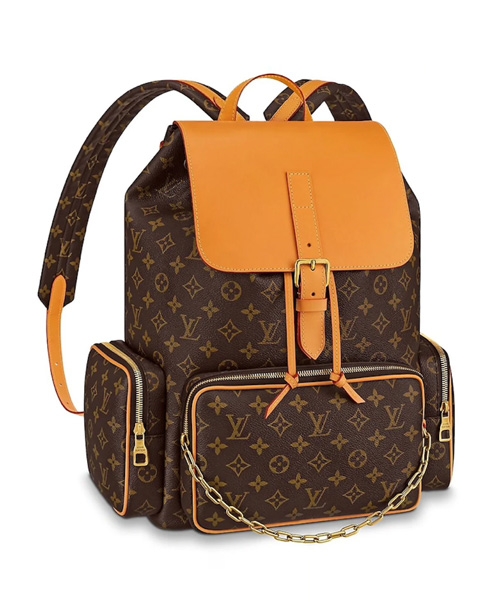 모노그램 포켓 백팩