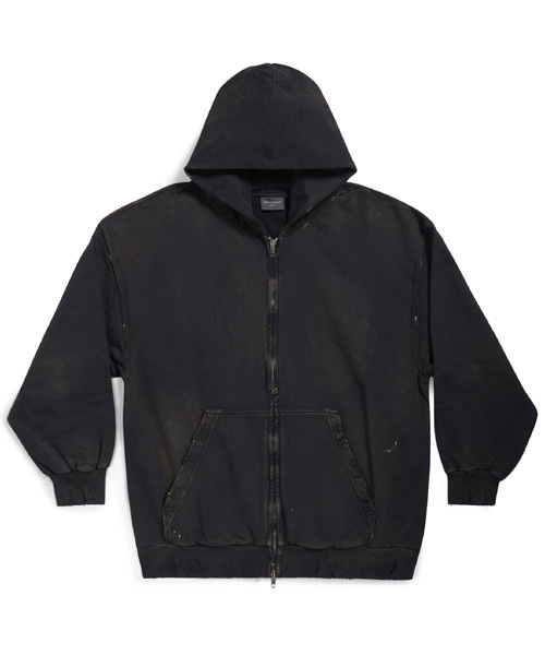 PARIS 스몰 핏 후드 집업