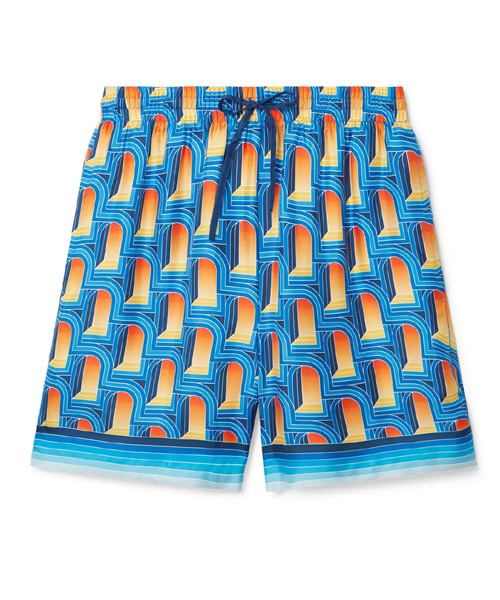 L`ARCHE DE NUIT 실크 쇼츠