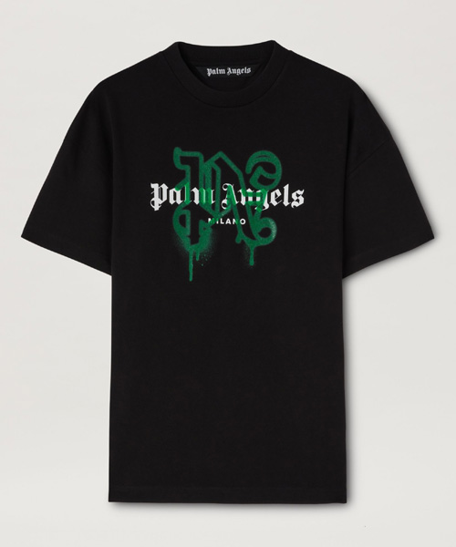 모노그램 스프레이 티셔츠