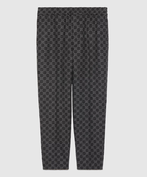 GG 플란넬 트랙 팬츠