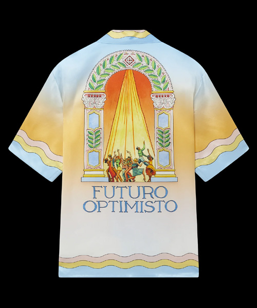 LA DANSE 실크 셔츠