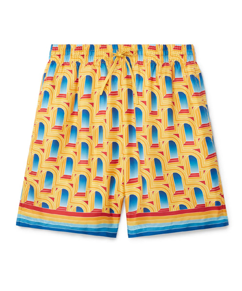 L`ARCHE DE JOUR 실크 쇼츠