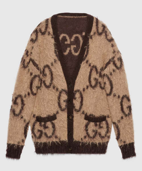 리버서블 GG 모헤어 울 가디건