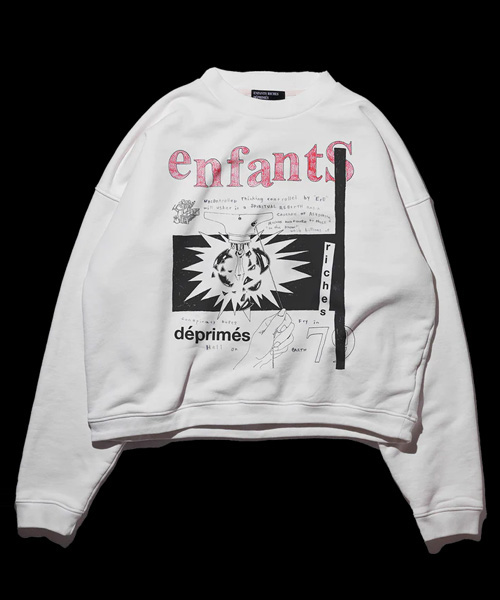 SUBGENIUS RADIO CREWNECK 스웨터셔츠