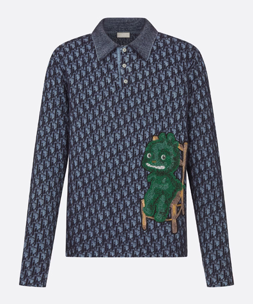 OTANI WORKSHOP 롱 슬리브 폴로 셔츠