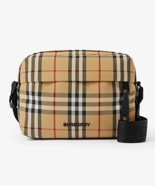 체크 패턴 크로스백