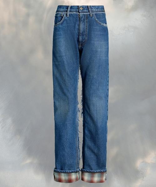 PENDLETON 체크 울 데님 팬츠