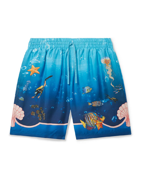 FOND MARIN 실크 팬츠