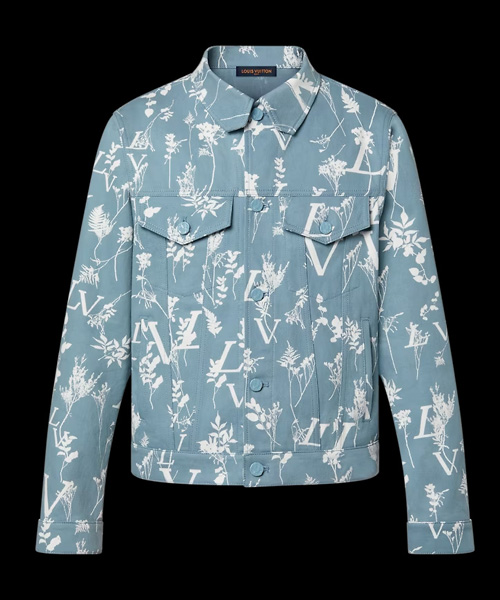 DNA 리프 데님 자켓