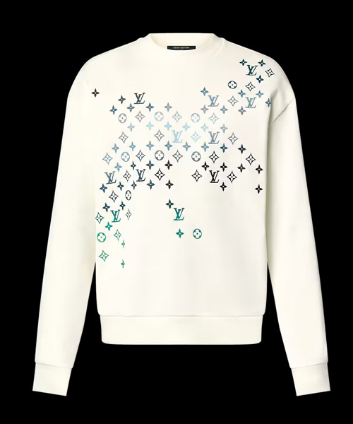 엠브로이더드 코튼 스웻셔츠