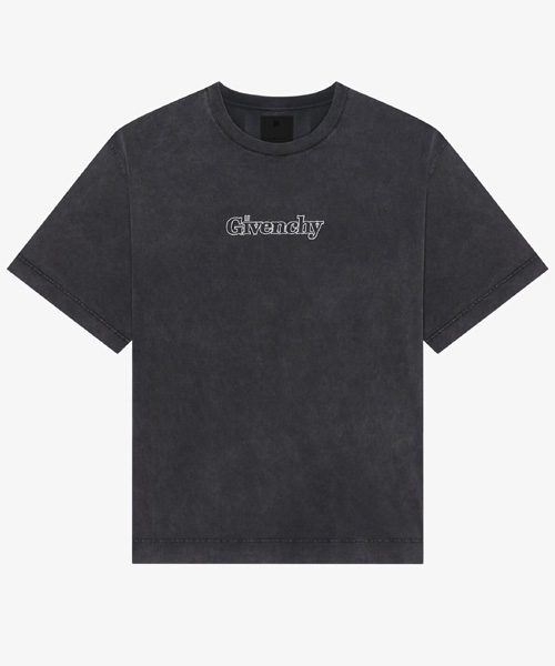 컨템포러리 컷 코튼 티셔츠