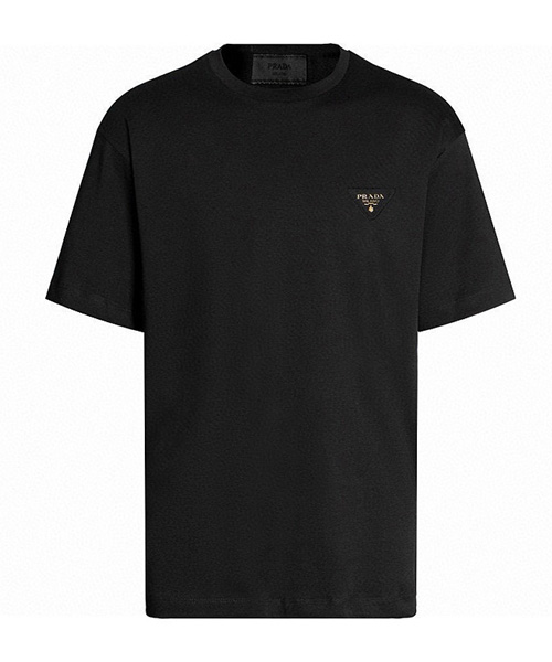 삼각로고 패치 티셔츠