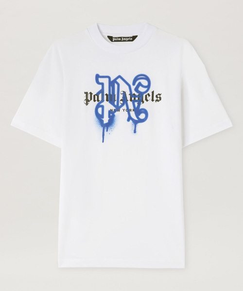 모노그램 스프레이 티셔츠