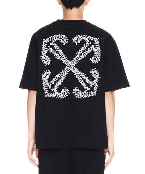 타투 에로우 스케이트 티셔츠