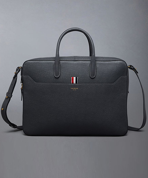 페블 그레인 레더 비즈니스 백