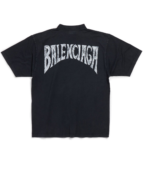 빈티지 로고 미디엄핏 코튼 티셔츠