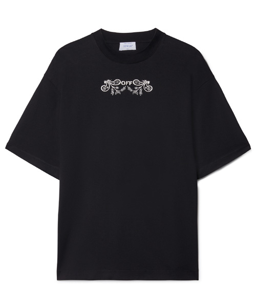 타투 반다나 애로우 코튼 티셔츠