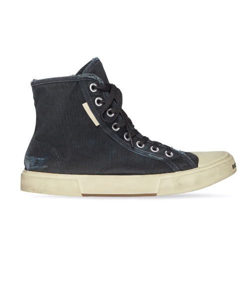 파리 하이탑 스니커즈