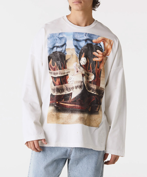 다이스 게임 롱 슬리브 티셔츠