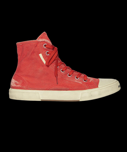 파리 하이탑 스니커즈