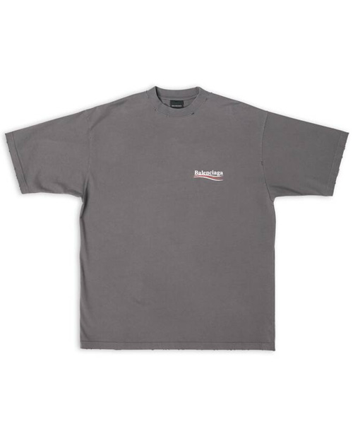 폴리티컬 캠페인 코튼 티셔츠