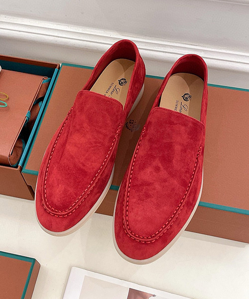 썸머 스웨이드 로퍼