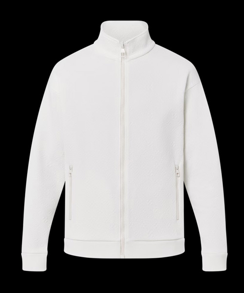 LVSE 모노그램 플리스 트랙수트 자켓