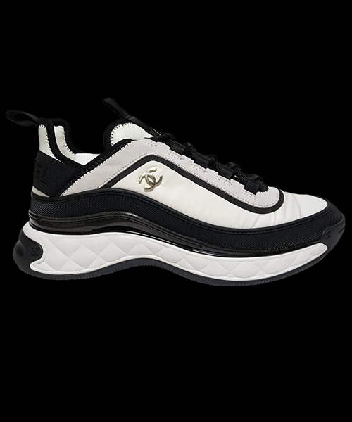 컬러 믹스 파이버 스니커즈