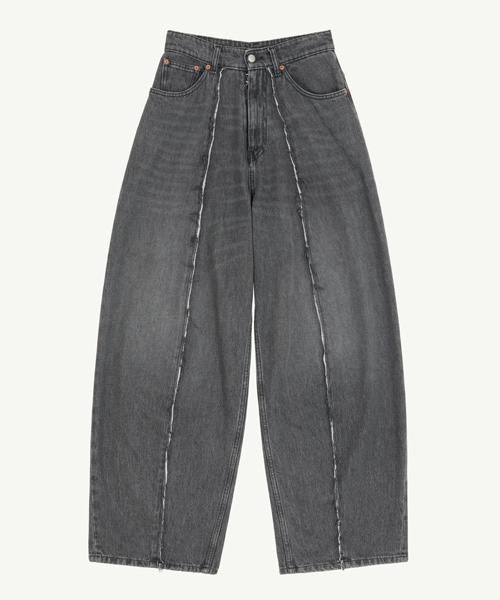 절개 데님 팬츠