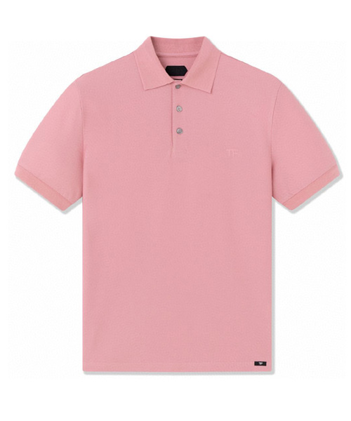 로고 코튼 폴로 티셔츠