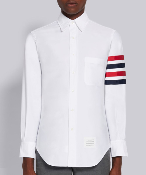 코튼 옥스퍼드 그로그랭 4바 클래식 셔츠