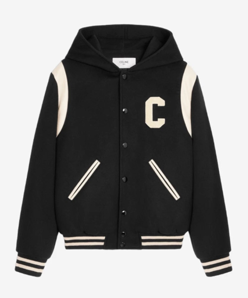 캐시미어 울 테디 후드 자켓