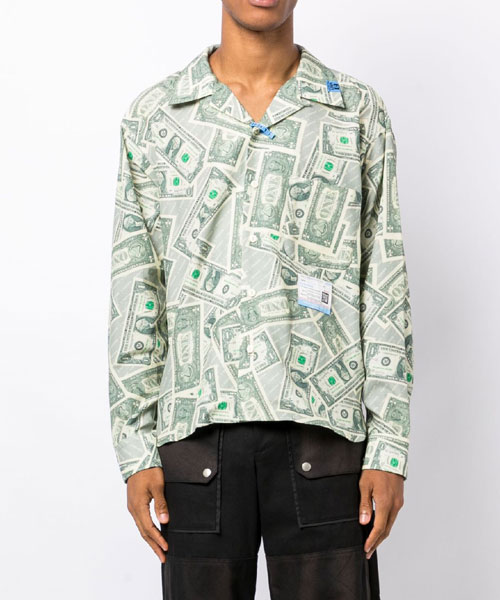 달러 빌 긴소매 셔츠