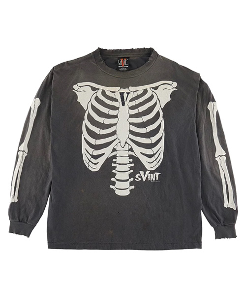 프린팅 롱 슬리브 티셔츠