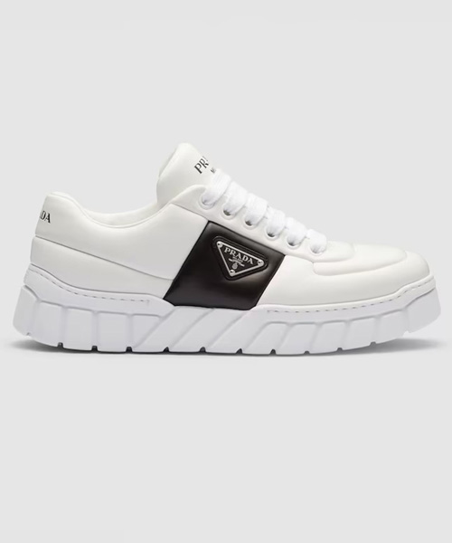 패딩 나파 가죽 스니커즈