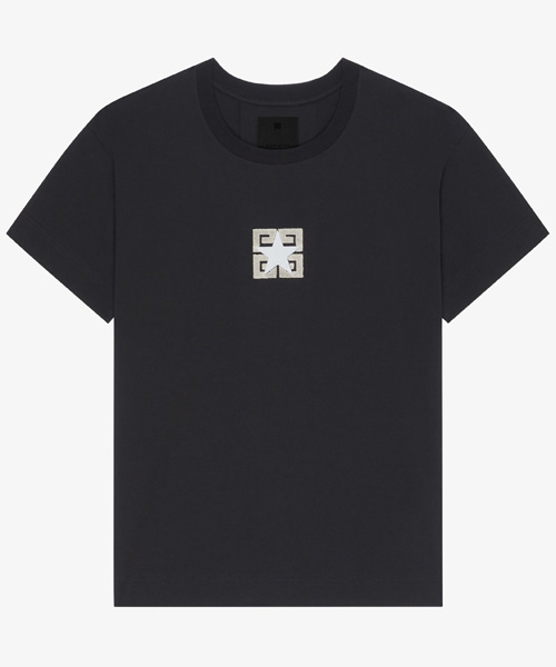 4G 스타 프린팅 티셔츠