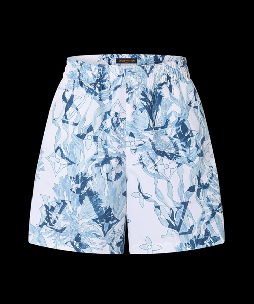 프린팅 나일론 스윔 팬츠