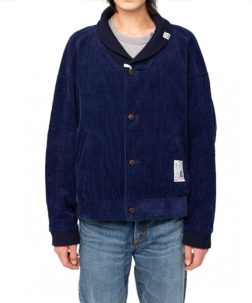 코듀로이 싱글 브레스티드 자켓