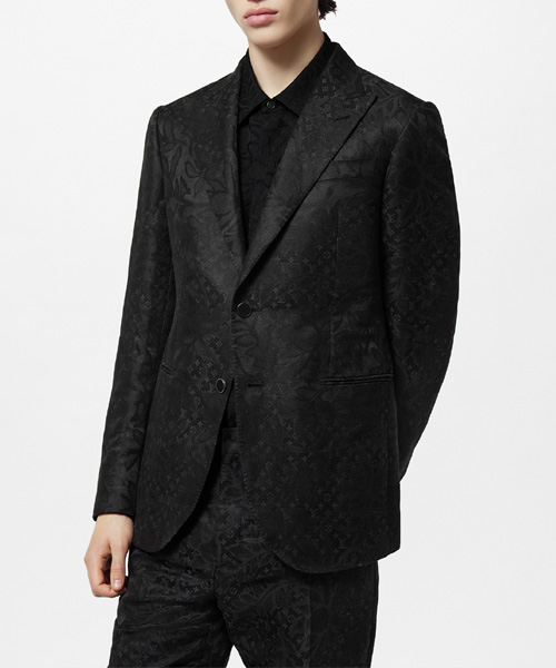 브레스티드 실크 블렌드 퐁 뇌프 세트