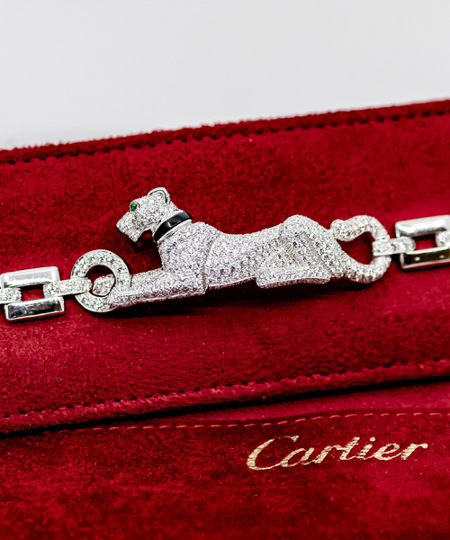 팬더 드 까르띠에 치타 브레이슬릿