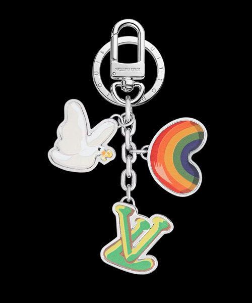 굿 바이브스 백 참 키 홀더